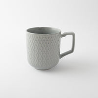 Fleur 2pk Mug - GREY TEXTURE