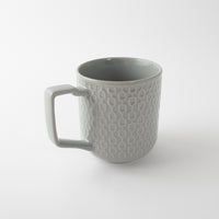 Fleur 2pk Mug - GREY TEXTURE