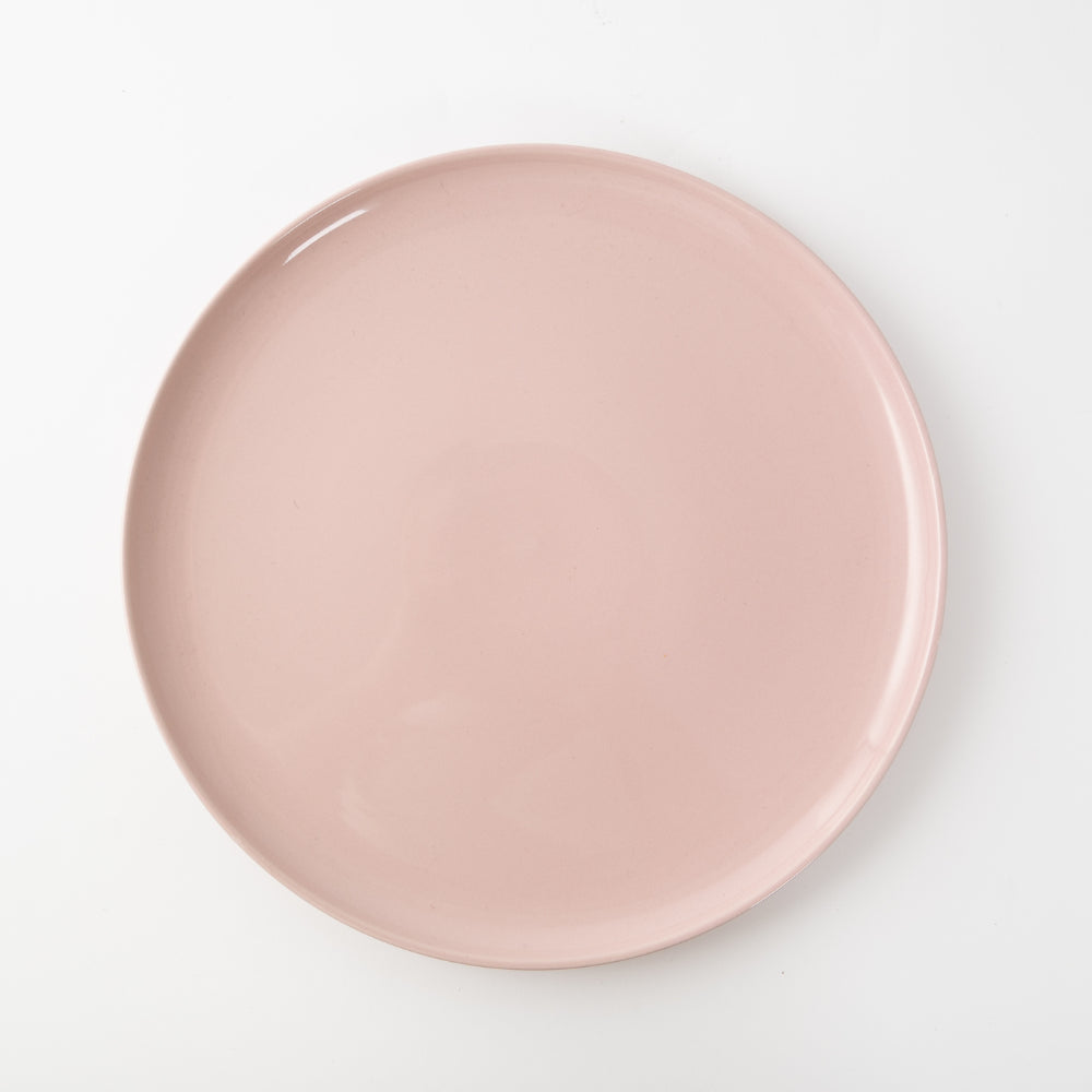 Fleur 2pk Dinner Plate - PINK TEXTURE
