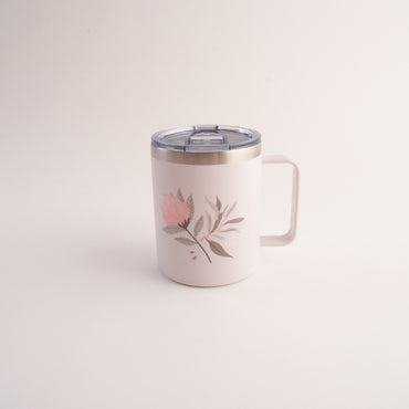 Fleur Insulated Coffee Mug - PROTEA BRANCH