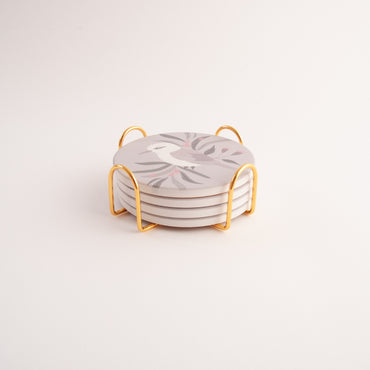 Fleur Round Coaster 4 Set - KOOKABURRA