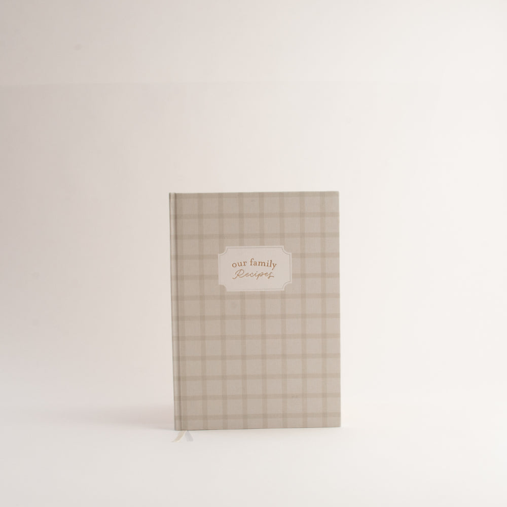 Fleur Recipe Book - SAGE CHECK