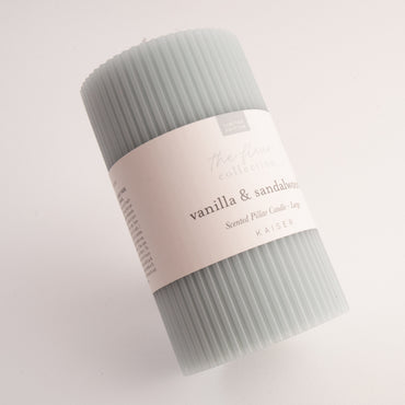 Kaiser Pillar Candle Lge  - VANILLA SANDALWOOD