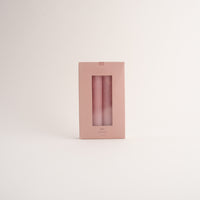 Fleur Tapered Candles 4pk - BLUSH