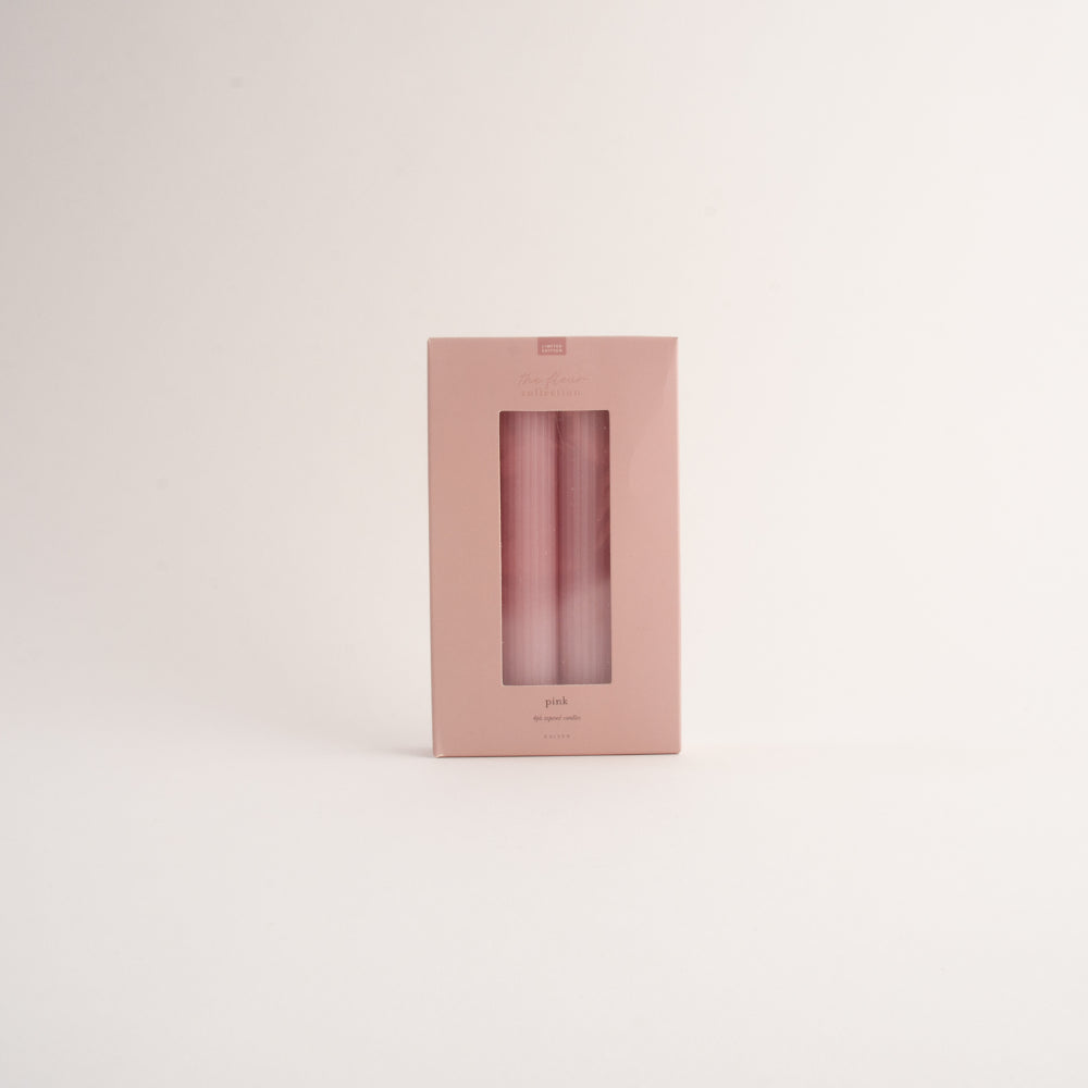 Kaiser Tapered Candles 4pk  - BLUSH