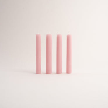 Kaiser Tapered Candles 4pk  - BLUSH