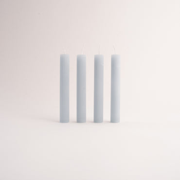 Kaiser Tapered Candles 4pk  - GREY