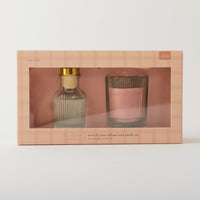 Fleur Diffuser & Candle Set - BERRY & LIME
