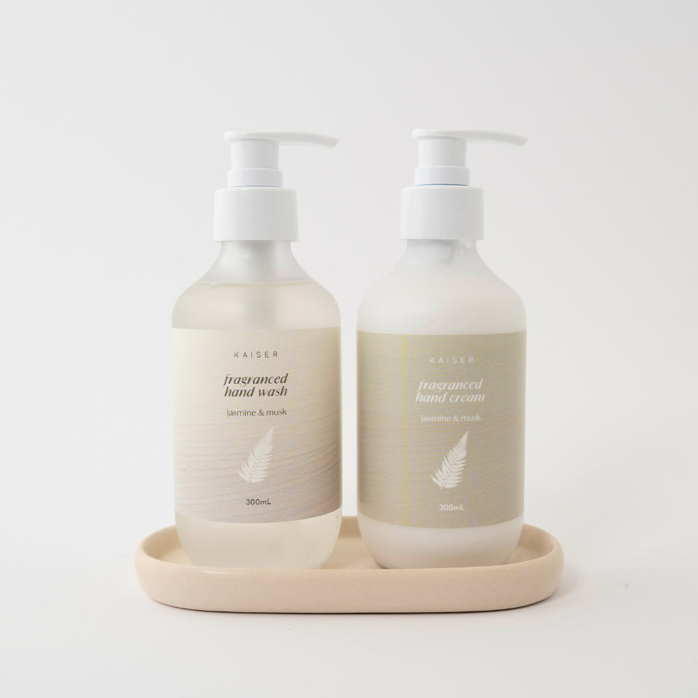 Mist Collective Hand Wash & Lotion with Tray- Jasmine & Musk 600mL