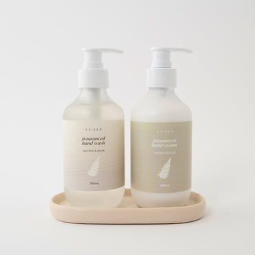 Mist Collective Hand Wash & Lotion with Tray- Jasmine & Musk 600mL