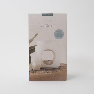 Mist Collective Wax Warmer Set - Bergamot