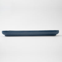 K&Co Navy Glaze Large Rectangle Tray