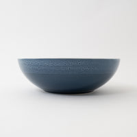 K&Co Navy Glaze Salad Bowl