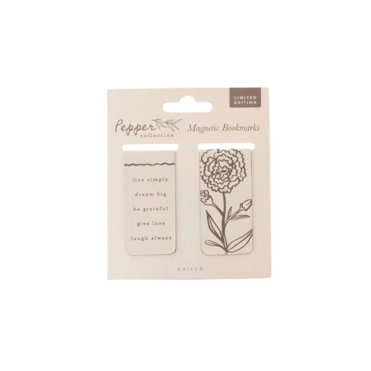 Pepper Magnetic Bookmark - Live Simply