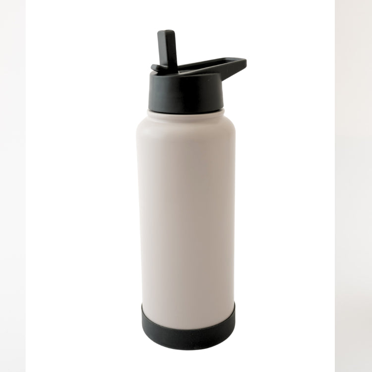 Pepper Large Metal Drink Bottle - Oat