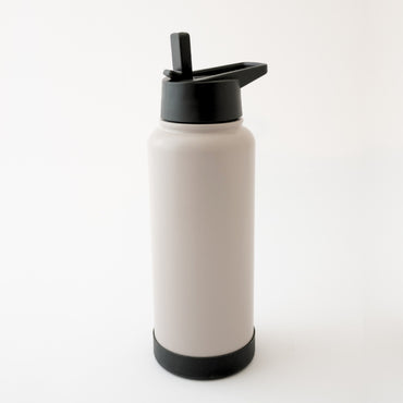 Pepper Large Metal Drink Bottle - Oat