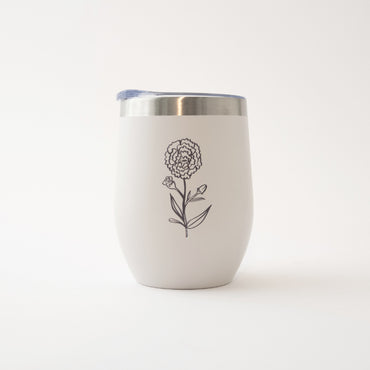 Pepper Small Insulated Coffee Cup - Bloom