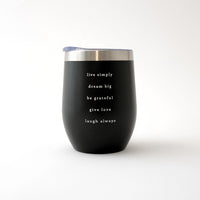 Pepper Small Insulated Coffee Cup - Live Simply
