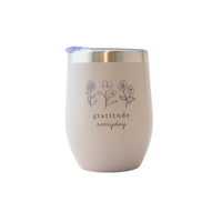 Pepper Small Insulated Coffee Cup - Gratitude