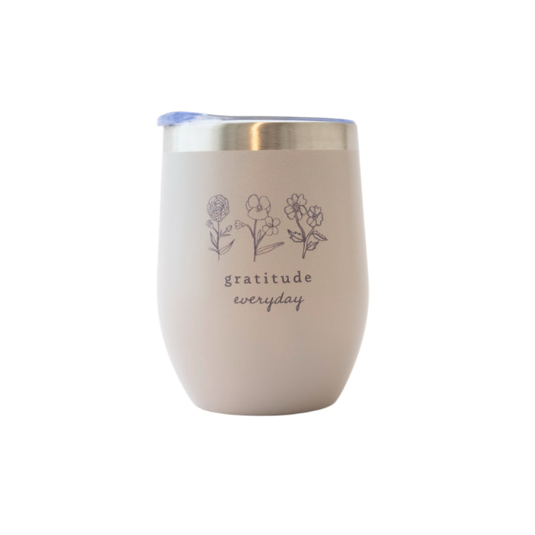 Pepper Small Insulated Coffee Cup - Gratitude