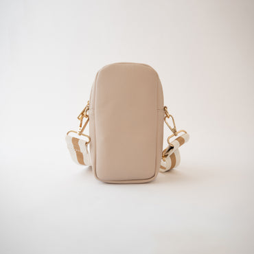 Pepper Strap Phone Bag - Oat