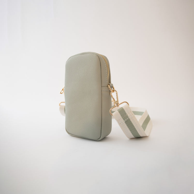 Pepper Strap Phone Bag - Sage