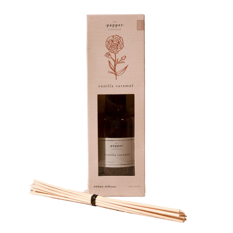Pepper 200ml Diffuser - Vanilla Caramel