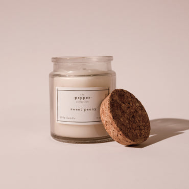 Pepper 160gm Candle - Sweet Peony