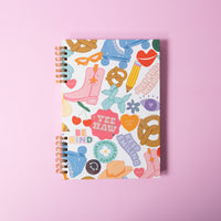 One Of A Kind A5 Spiral Notebook - Collage
