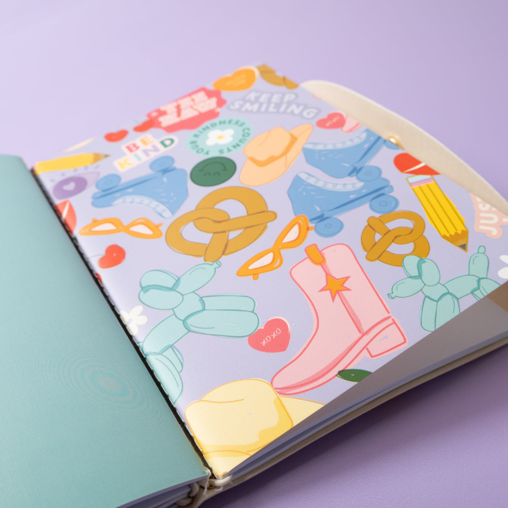 One Of A Kind A5 3Pk Notebook With Cover Set - Posie
