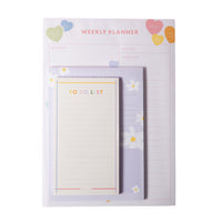 One Of A Kind 3 Pack Memo Pad Set - Good Vibes