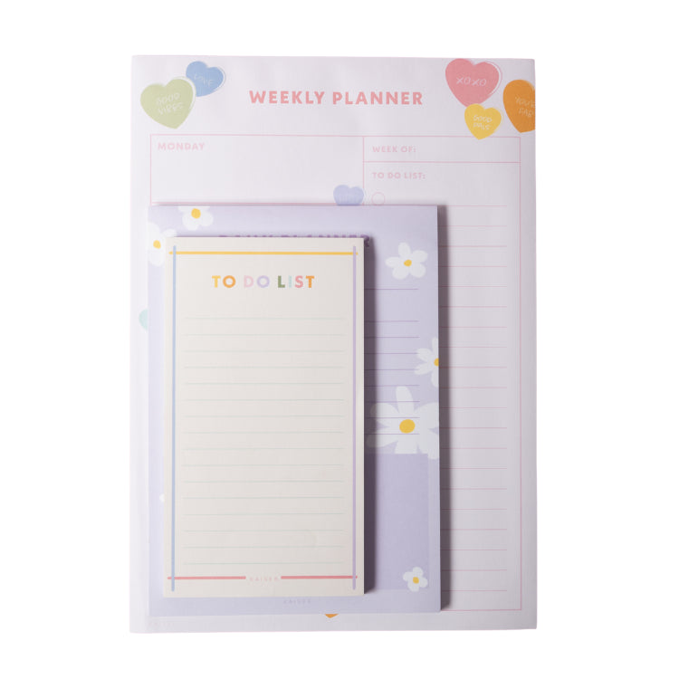One Of A Kind 3 Pack Memo Pad Set - Good Vibes
