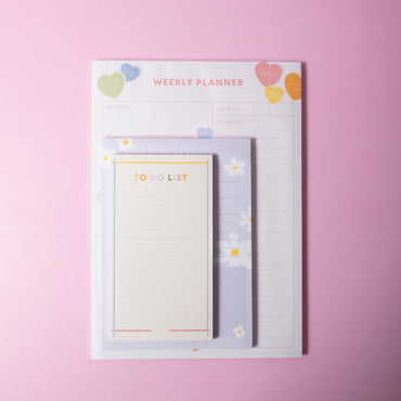 One Of A Kind 3 Pack Memo Pad Set - Good Vibes