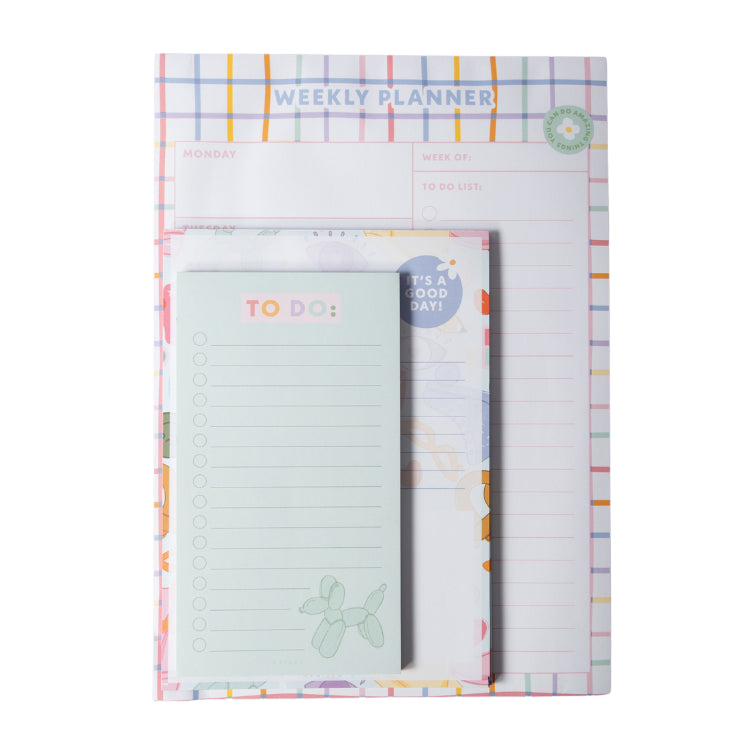 One Of A Kind 3 Pack Memo Pad Set - Good Day