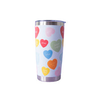 One Of A Kind Insulated Coffee Cup - Big Hearts