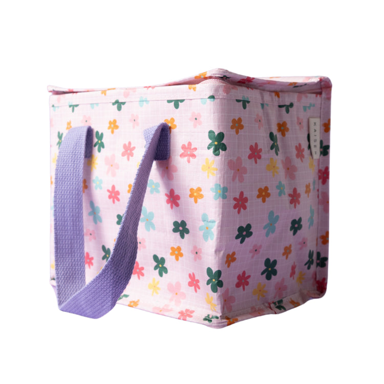 One Of A Kind Reusable Mini Cooler Bag - Pretty Flower