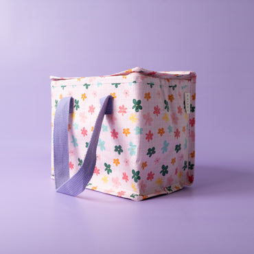 One Of A Kind Reusable Mini Cooler Bag - Pretty Flower