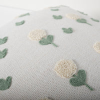 K&Co Texture Cushion - Cream Blossoms