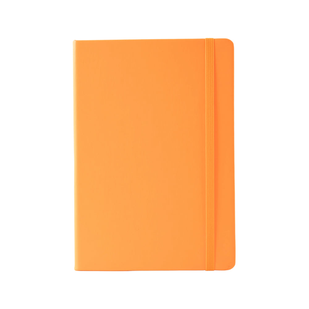 Vivid Collection A5 PU Notebook - ORANGE