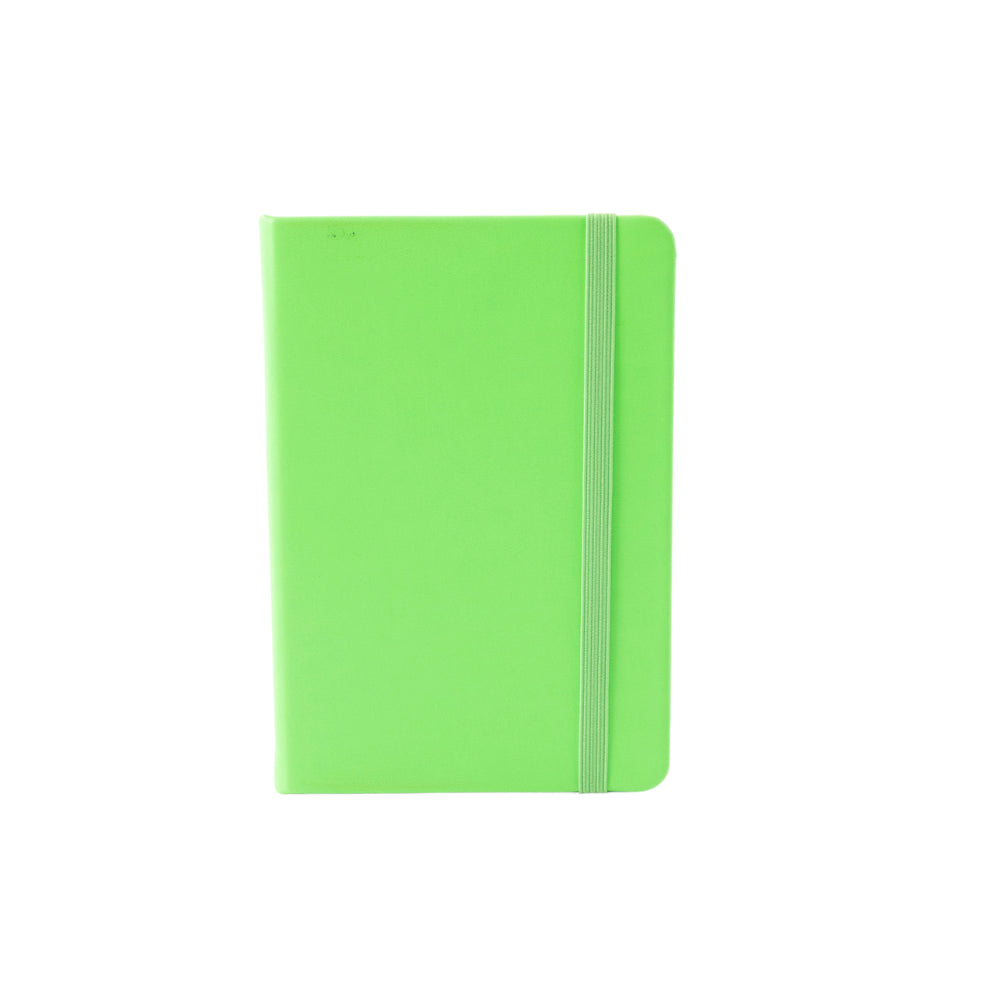 Vivid Collection A6 PU Notebook - GREEN