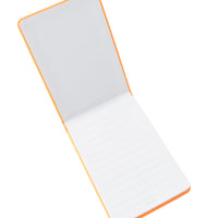 Vivid Collection A6 PU Notepad - ORANGE