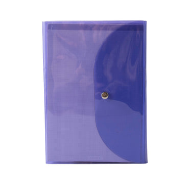 Vivid Collection A5 3pk Notebook Set with Clear Cover - PURPLE