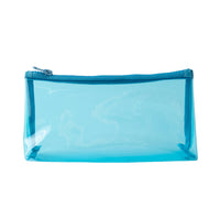 Vivid Collection Clear Pencil Case - BLUE