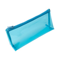 Vivid Collection Clear Pencil Case - BLUE