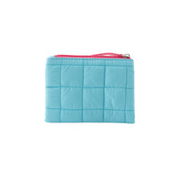 Vivid Collection Quilted Wallet - BLUE