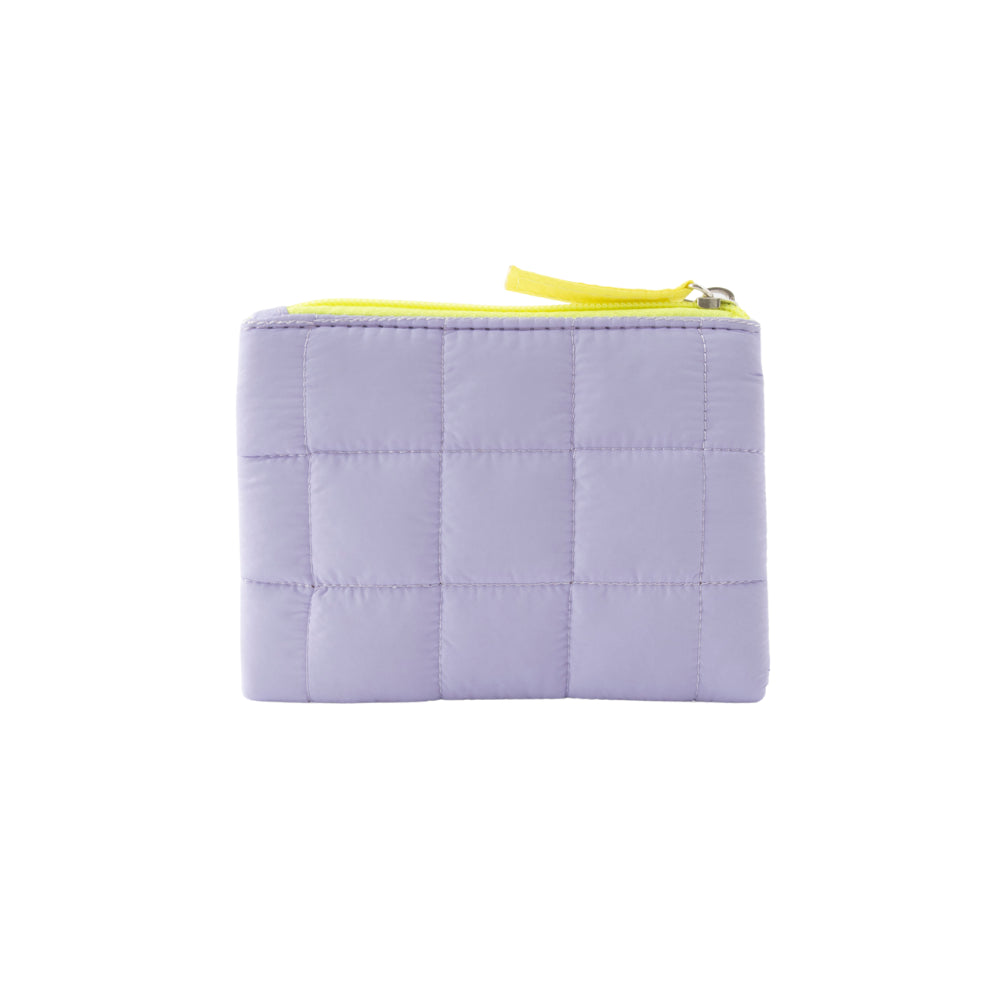Vivid Collection Quilted Wallet - PURPLE