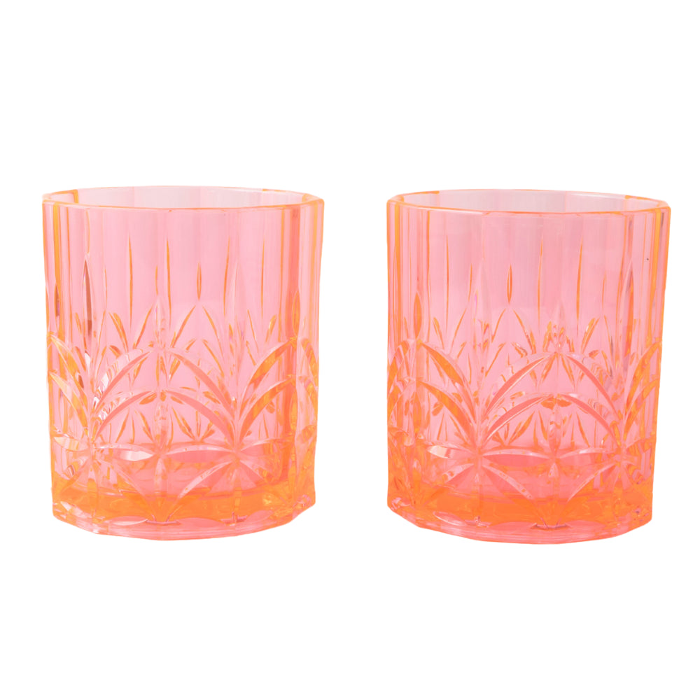 Vivid Collection 2pk Tumbler - PINK