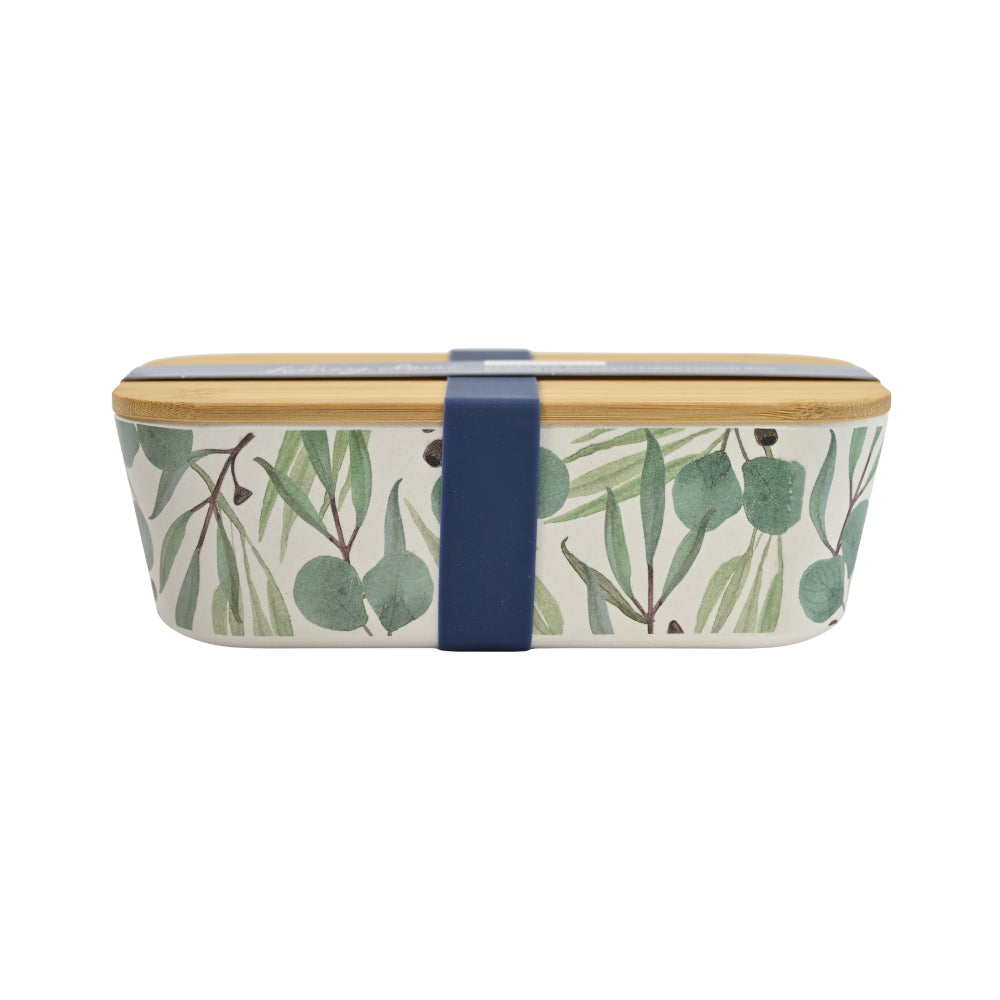 Honeydew Bamboo Printed Lunch Box - DANCING LEAVES