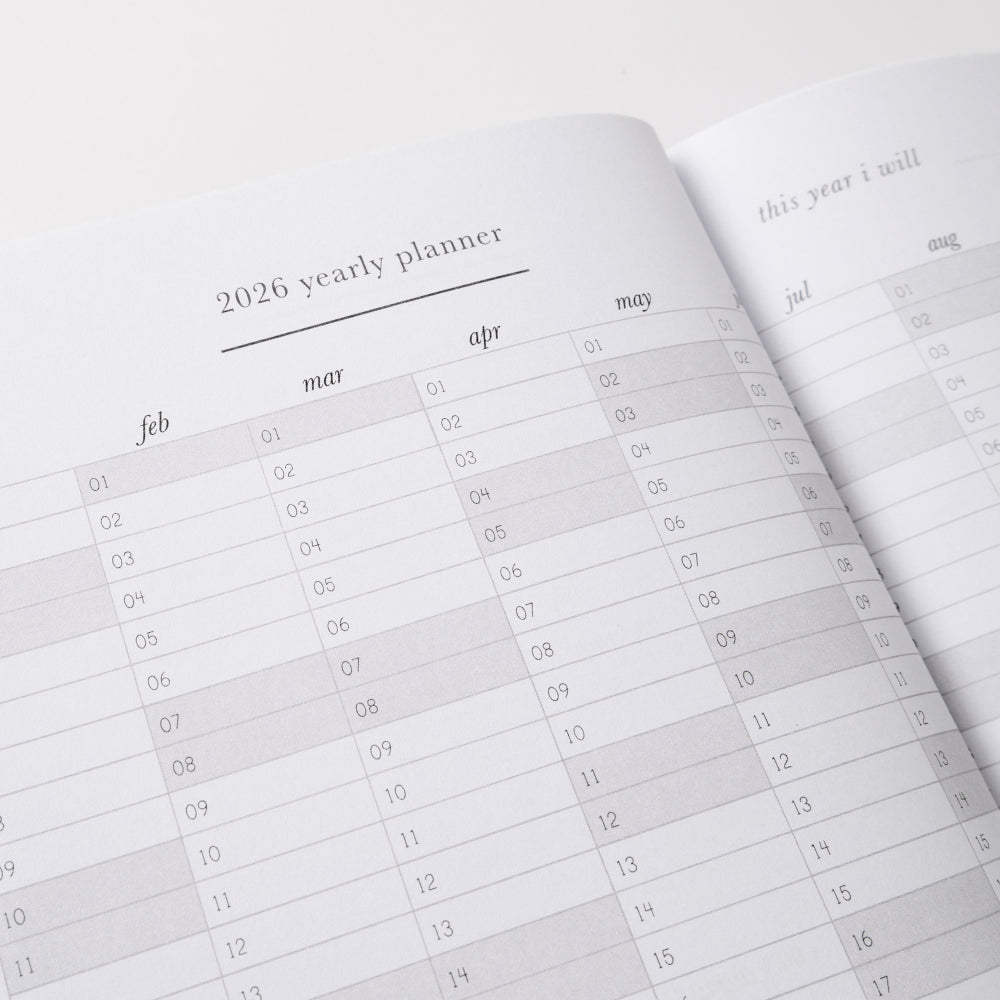 2026 A5 Weekly Diary - Pink Petals