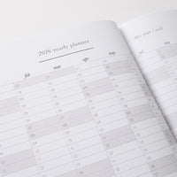 2026 A5 Weekly Diary - Pink Petals